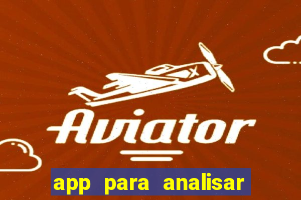 app para analisar jogos de futebol